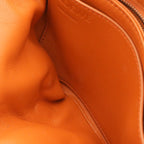 Loewe Anagram Puffer Goya Shoulder Bag Nylon Black Orange Silver — view 8