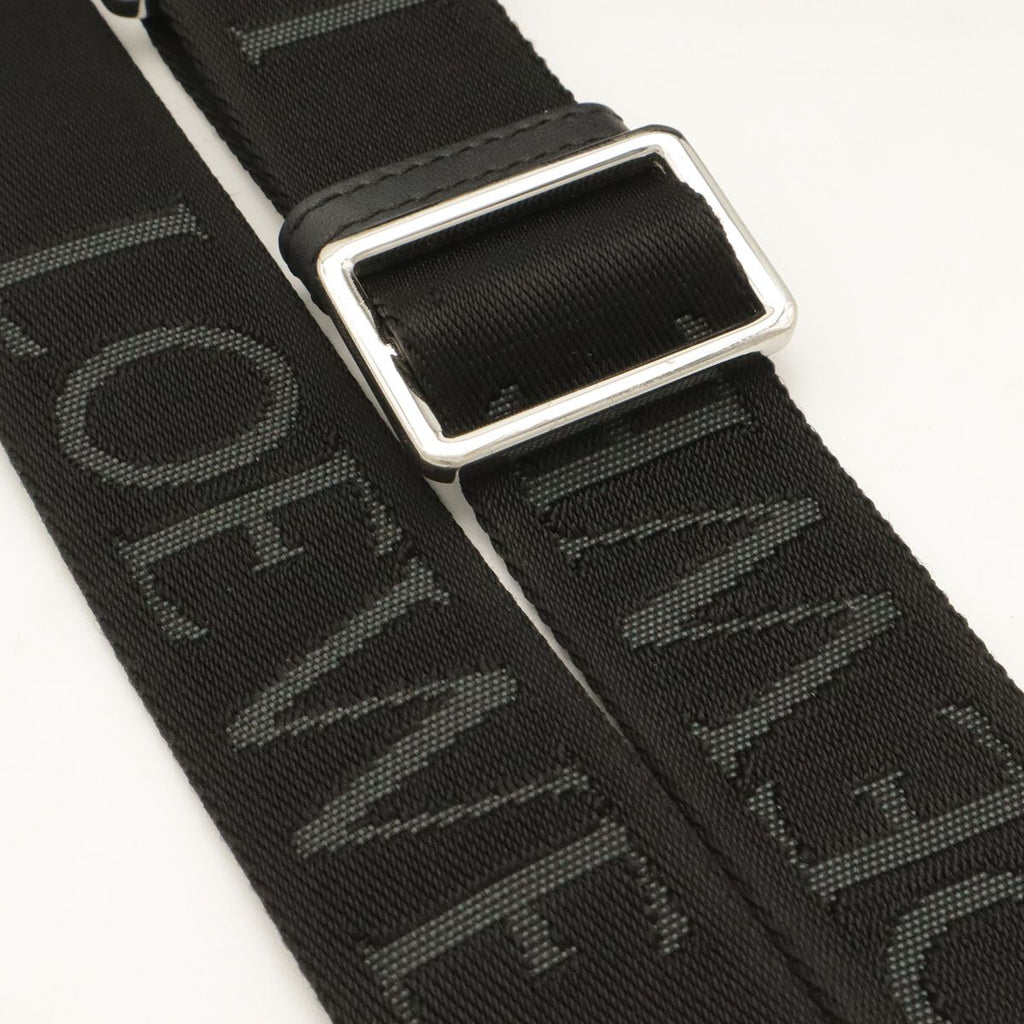 Loewe Anagram Puffer Goya Shoulder Bag Nylon Black Orange Silver — view 5