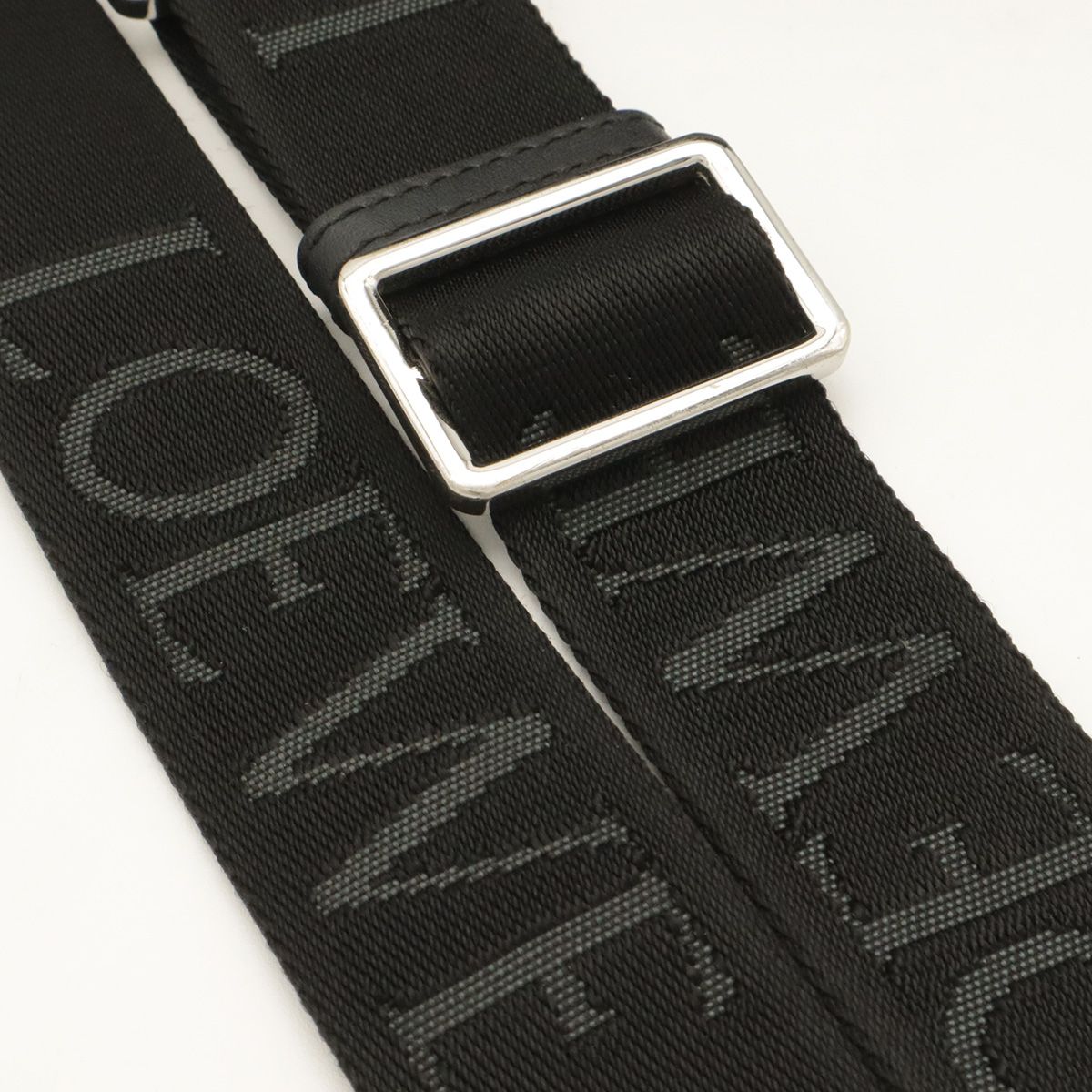 Loewe Anagram Puffer Goya Shoulder Bag Nylon Black Orange Silver — view 5