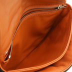 Loewe Anagram Puffer Goya Shoulder Bag Nylon Black Orange Silver — view 6