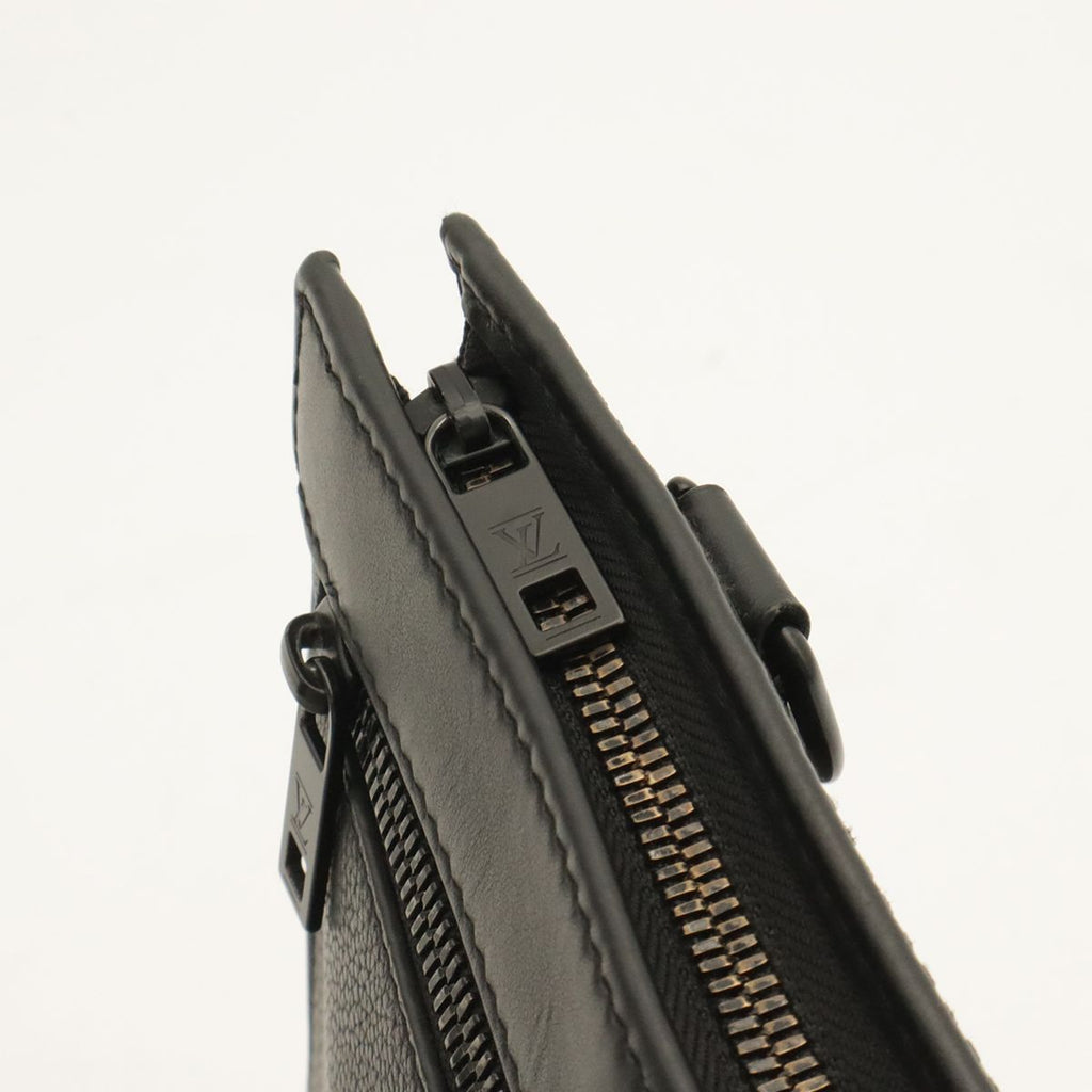 Louis Vuitton LV Aerogram Messenger Voyage Shoulder Bag Crossbody Noir Black — view 5