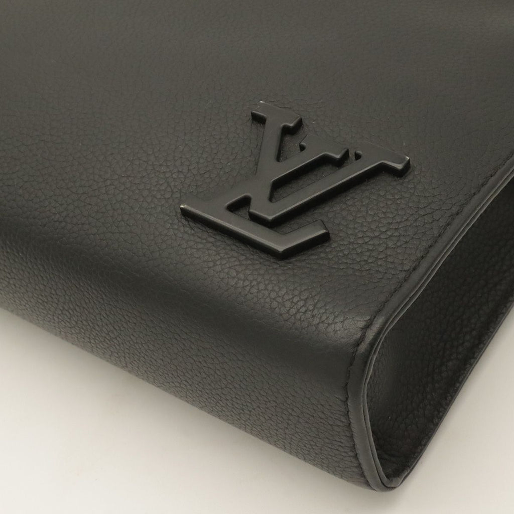 Louis Vuitton LV Aerogram Messenger Voyage Shoulder Bag Crossbody Noir Black — view 3