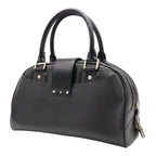 Louis Vuitton Epi Bowling Montaigne GM Mini Boston Bag Leather Noir Black — view 2