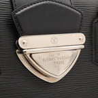 Louis Vuitton Epi Bowling Montaigne GM Mini Boston Bag Leather Noir Black — view 6