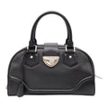 Louis Vuitton Epi Bowling Montaigne GM Mini Boston Bag Leather Noir Black