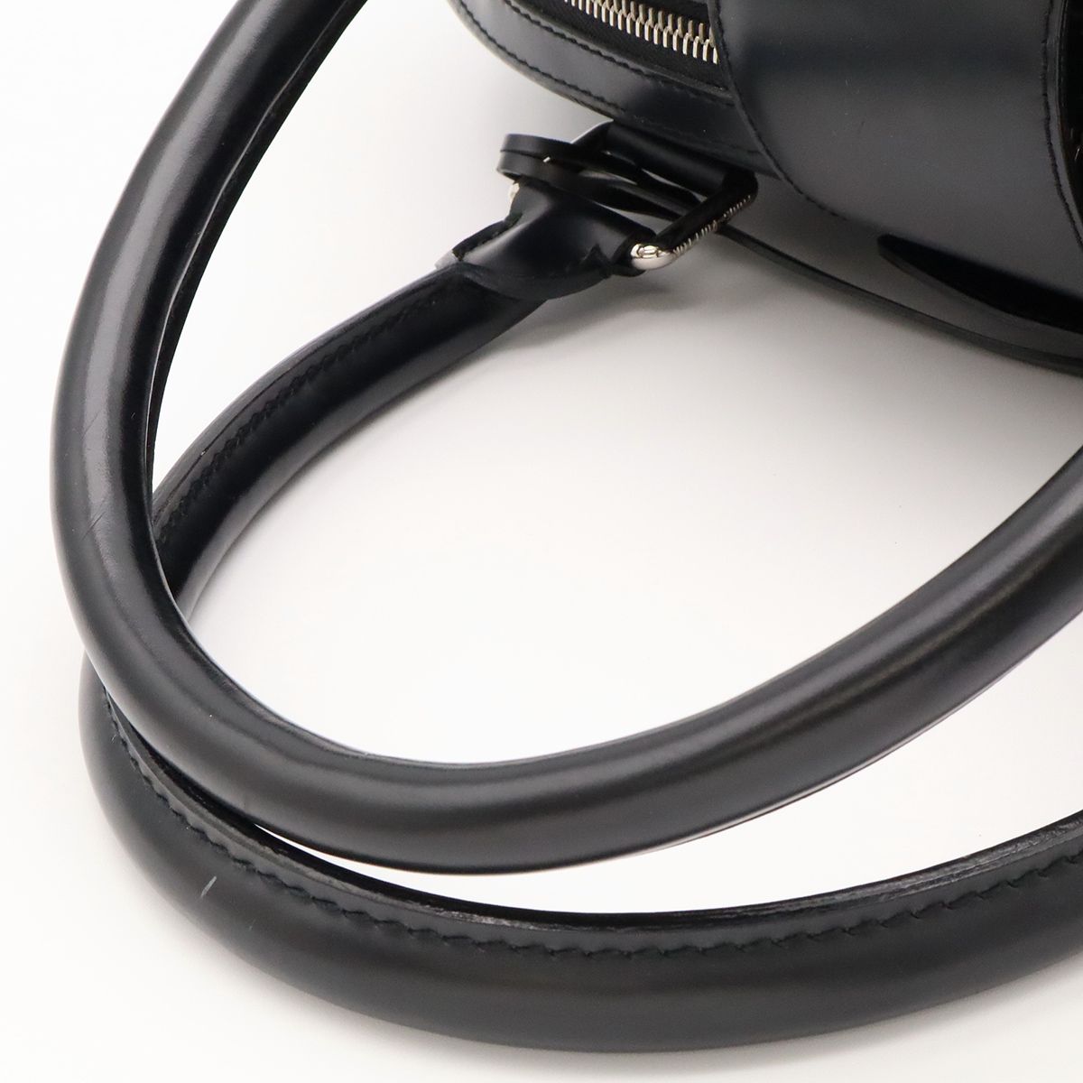 Louis Vuitton Epi Bowling Montaigne GM Mini Boston Bag Leather Noir Black — view 4