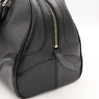 Louis Vuitton Epi Bowling Montaigne GM Mini Boston Bag Leather Noir Black — view 7