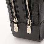 Louis Vuitton Taiga Pavel Clutch Leather Ardoise Black Silver — view 5
