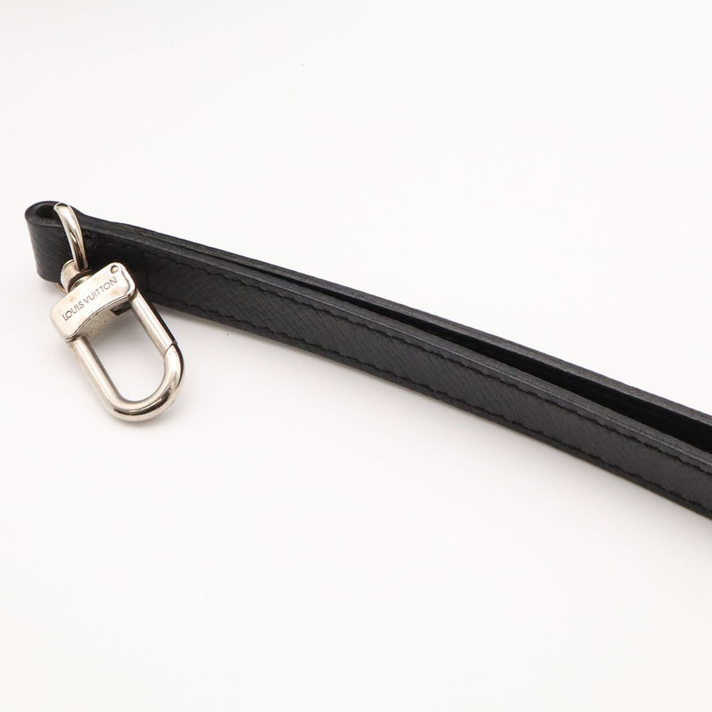 Louis Vuitton Taiga Pavel Clutch Leather Ardoise Black Silver — view 4