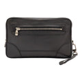 Louis Vuitton Taiga Pavel Clutch Leather Ardoise Black Silver