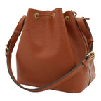 Louis Vuitton Epi Petit Noe Drawstring Shoulder Bag Kenya Brown — view 2