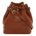 Louis Vuitton Epi Petit Noe Drawstring Shoulder Bag Kenya Brown