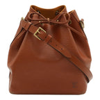 Louis Vuitton Epi Petit Noe Drawstring Shoulder Bag Kenya Brown