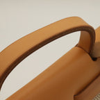 Hermes Herbag PM 2-Way Shoulder Bag Toile GM Officier Beige Black — view 4