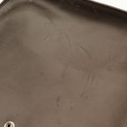 Hermes Evelyne I 1 GM Shoulder Bag Amazonia Leather Dark Brown Silver — view 4
