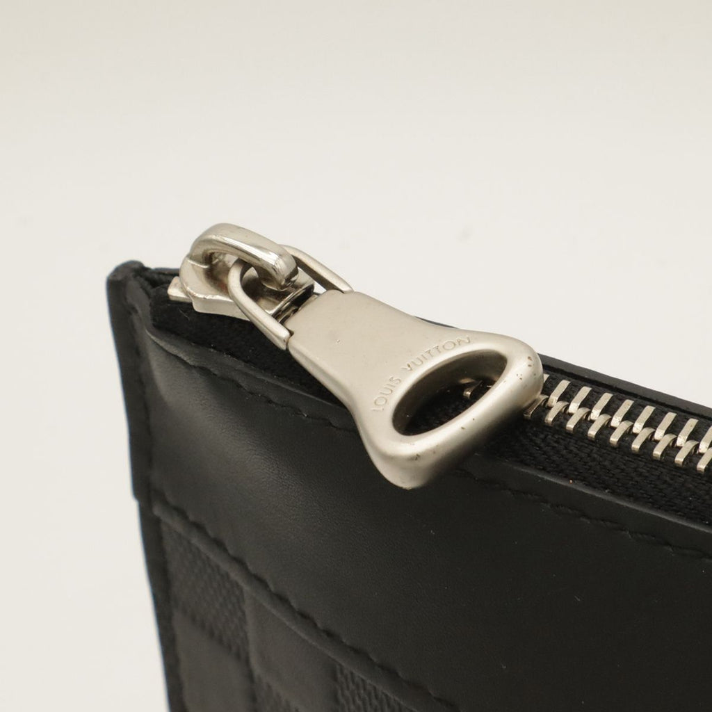 Louis Vuitton Damier Infini Pochette Discovery Clutch Onyx Black — view 6