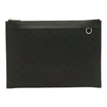 Louis Vuitton Damier Infini Pochette Discovery Clutch Onyx Black