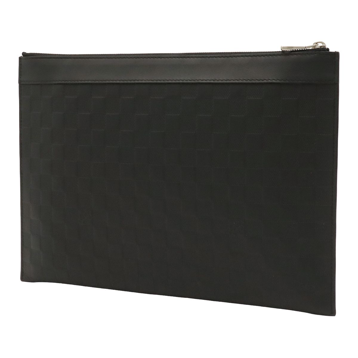 Louis Vuitton Damier Infini Pochette Discovery Clutch Onyx Black — view 2
