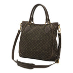Louis Vuitton Monogram Mini Lin Besace Angour Tote 2-Way Shoulder Bag Canvas — view 2