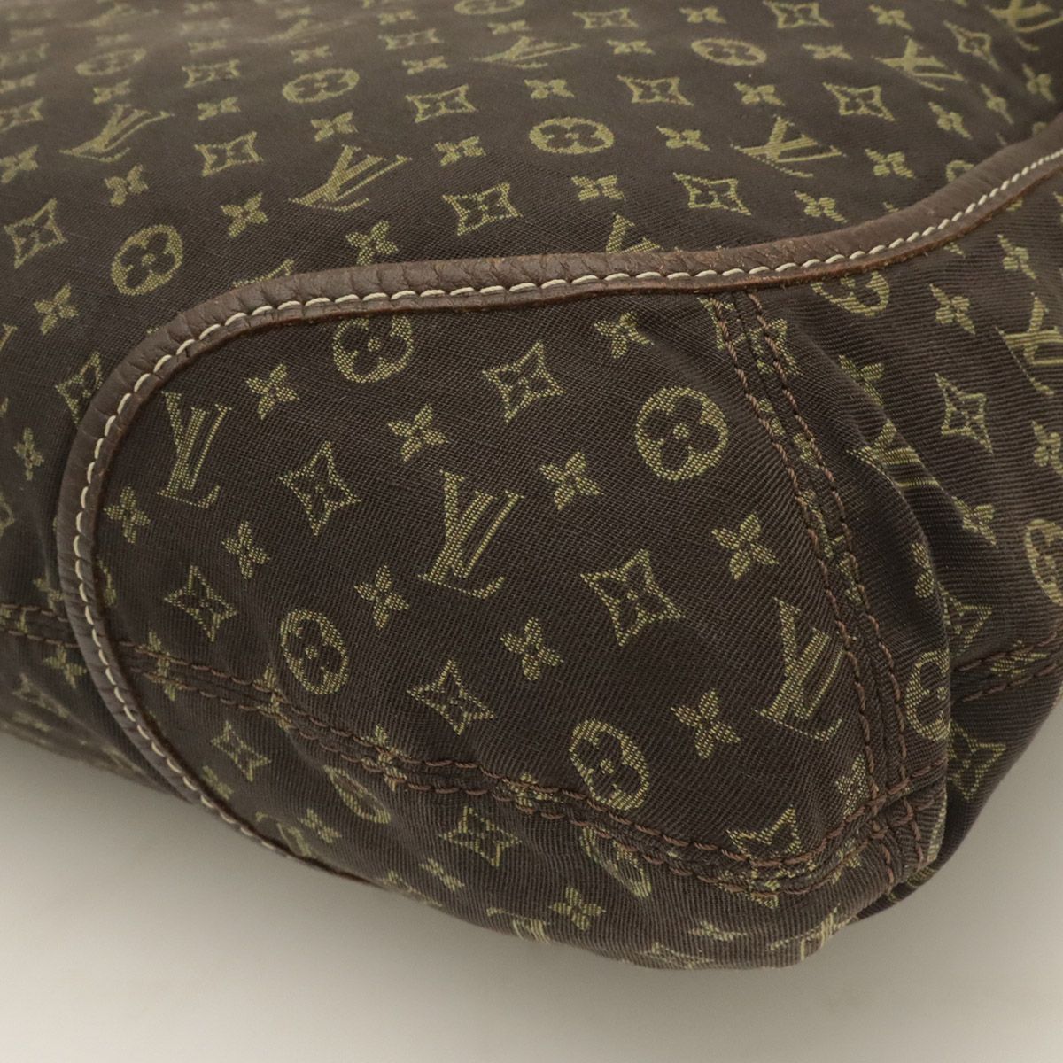 Louis Vuitton Monogram Mini Lin Besace Angour Tote 2-Way Shoulder Bag Canvas — view 3