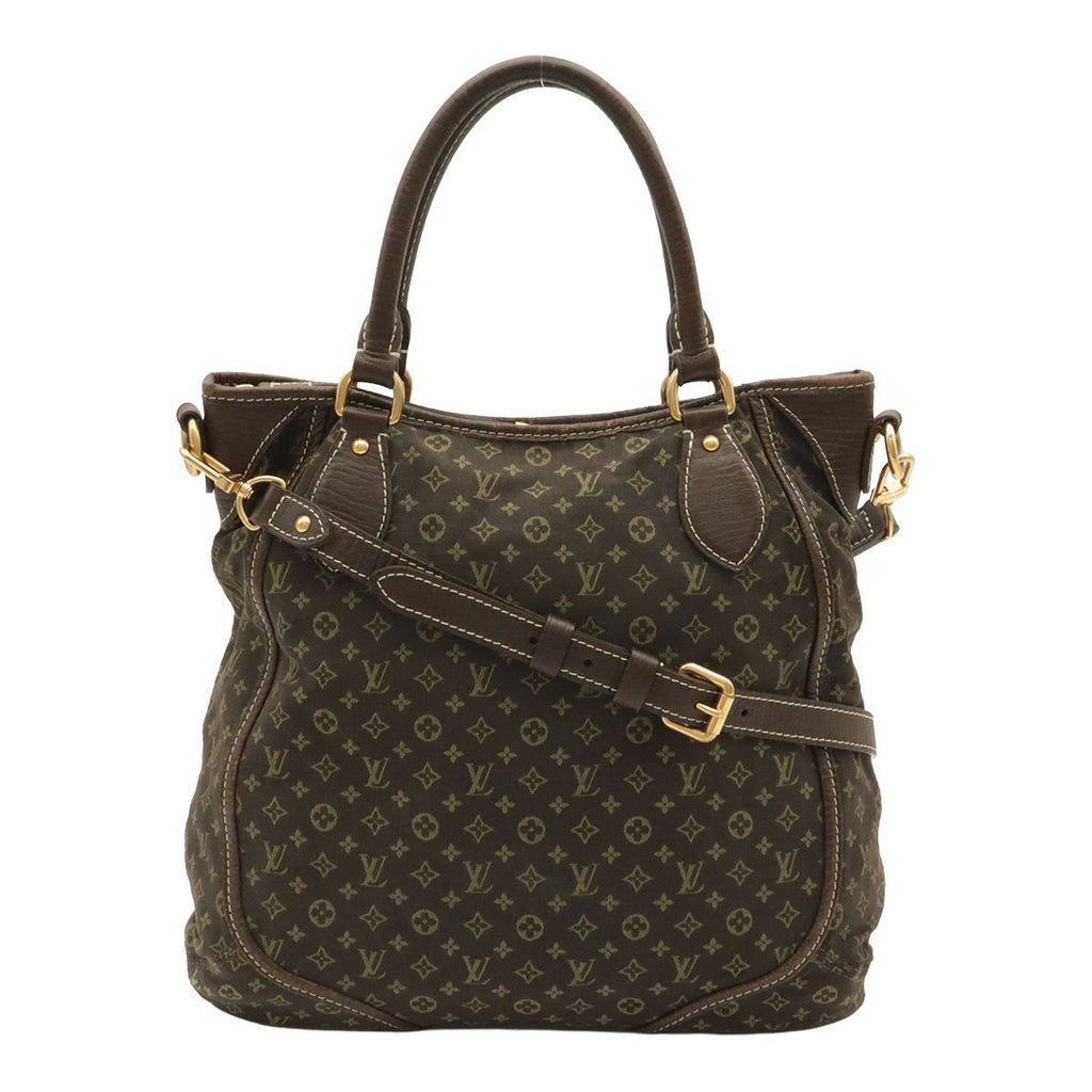 Louis Vuitton Monogram Mini Lin Besace Angour Tote 2-Way Shoulder Bag Canvas