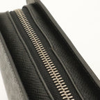 Louis Vuitton Taiga Baikal Clutch Handbag Ardoise Black — view 6