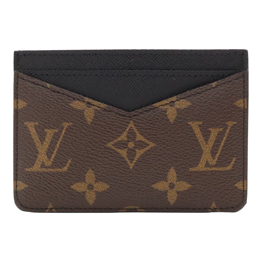Louis Vuitton Monogram Macassar Card Case Neo Business Fixed Era Holder