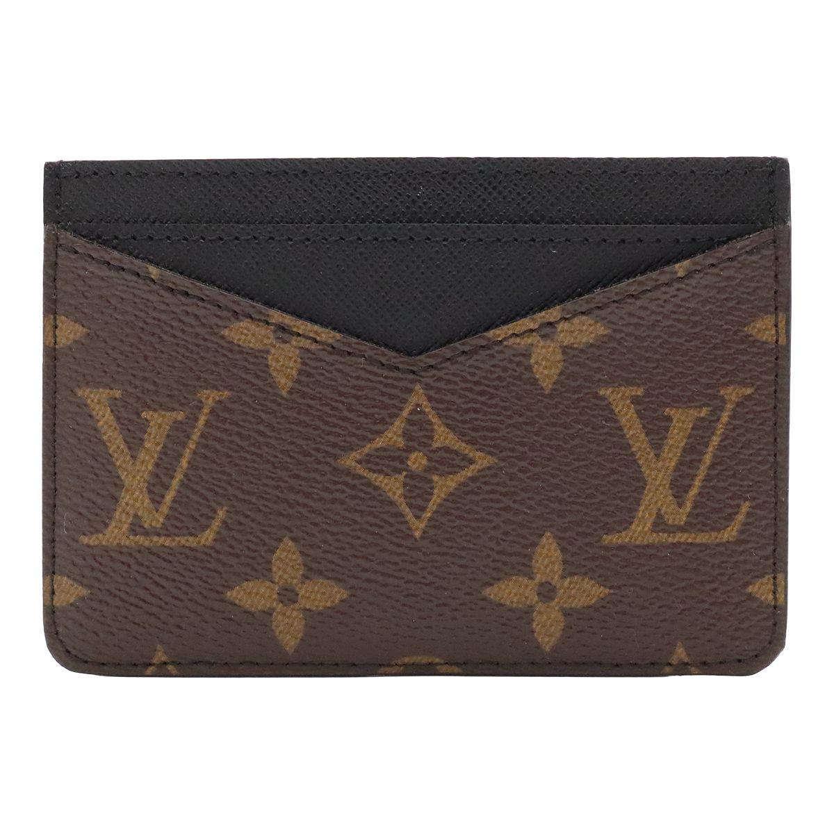 Louis Vuitton Monogram Macassar Card Case Neo Business Fixed Era Holder