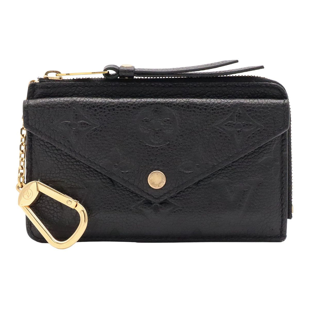 Louis Vuitton Monogram Empreinte Porte Cartes Recto Verso Coin Purse Card Case