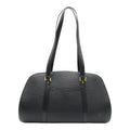 Louis Vuitton Epi Shoulder Bag Noir Black Gold