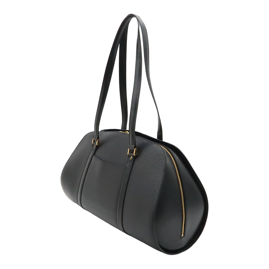 Louis Vuitton Epi Shoulder Bag Noir Black Gold — view 2