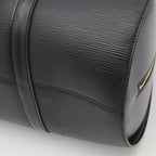 Louis Vuitton Epi Shoulder Bag Noir Black Gold — view 3