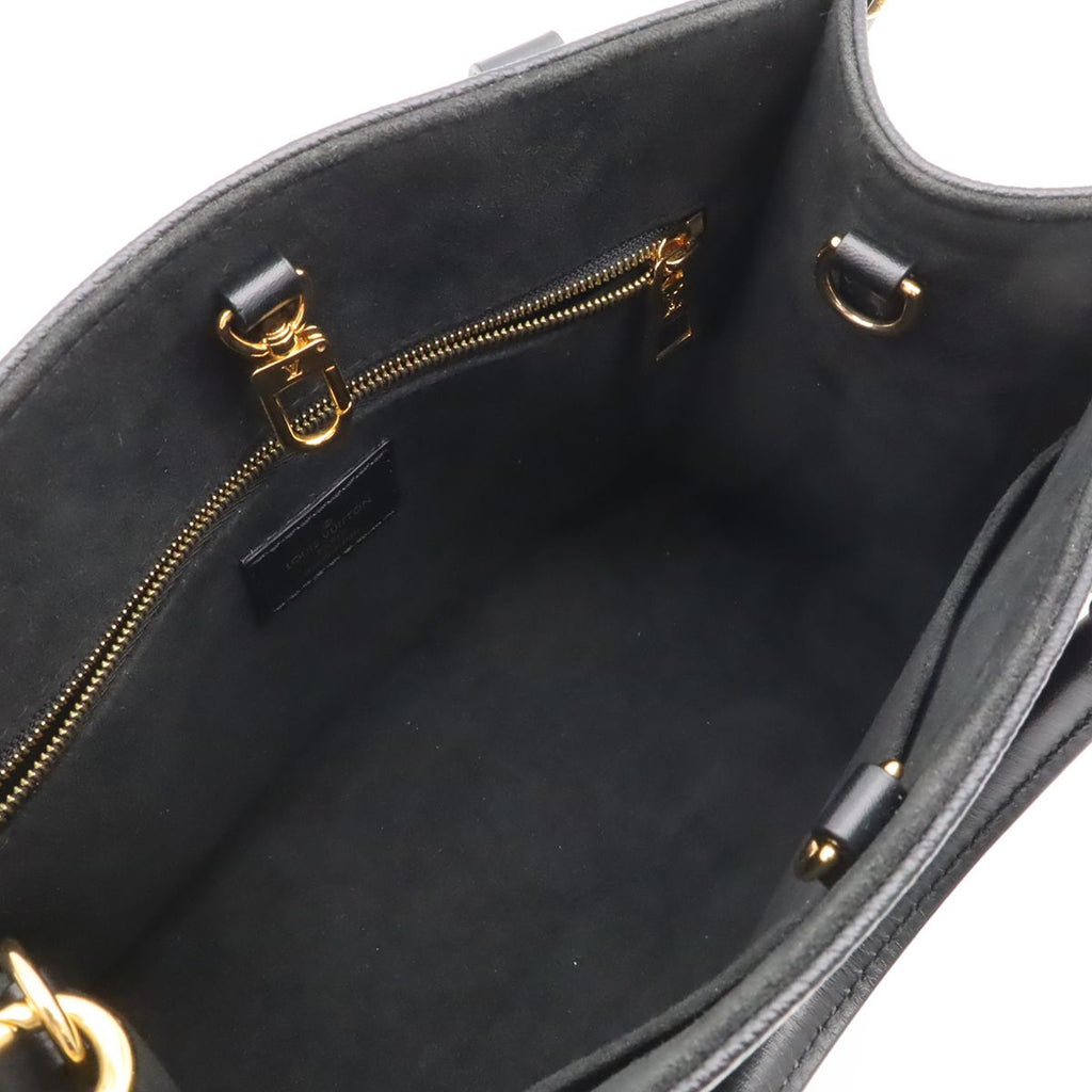 Louis Vuitton Monogram Empreinte On The Go PM 2-Way Shoulder Bag Noir Black — view 5