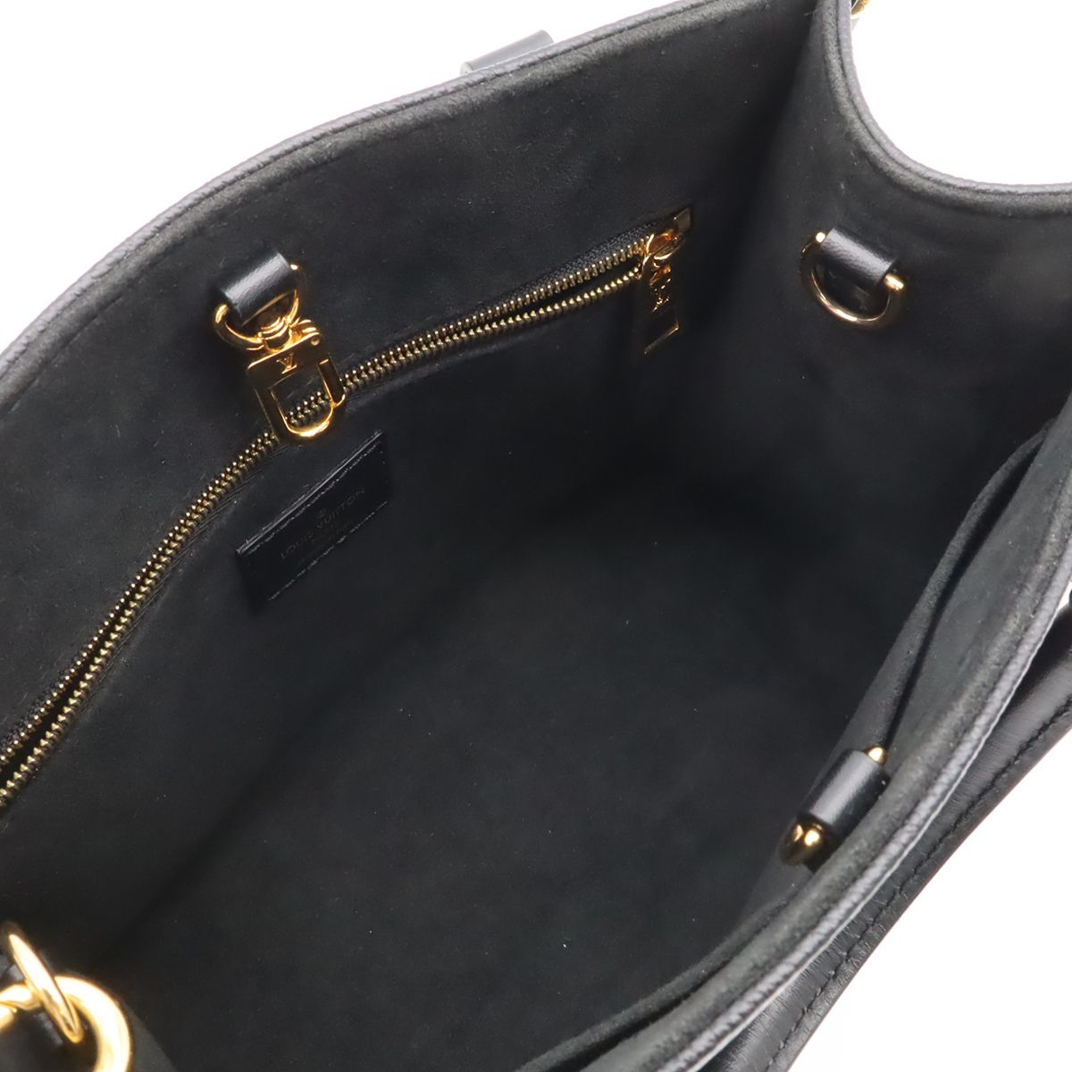 Louis Vuitton Monogram Empreinte On The Go PM 2-Way Shoulder Bag Noir Black — view 5