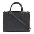 Louis Vuitton Monogram Empreinte On The Go PM 2-Way Shoulder Bag Noir Black