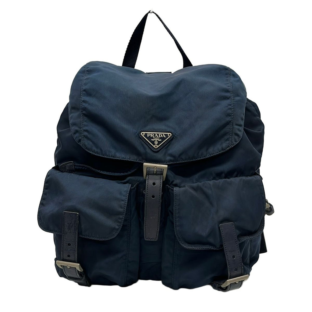 Prada Backpack Dark Navy