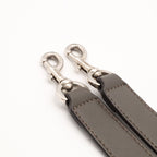 Fendi by the Way Medium 2-Way Shoulder Bag Leather Gray Black Silver — view 5