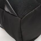 Fendi Bugs Monster Backpack Leather Nylon Black Gold — view 3