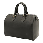 Louis Vuitton Epi Speedy 25 Mini Boston Bag Leather Noir Black Gold — view 2