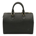 Louis Vuitton Epi Speedy 25 Mini Boston Bag Leather Noir Black Gold