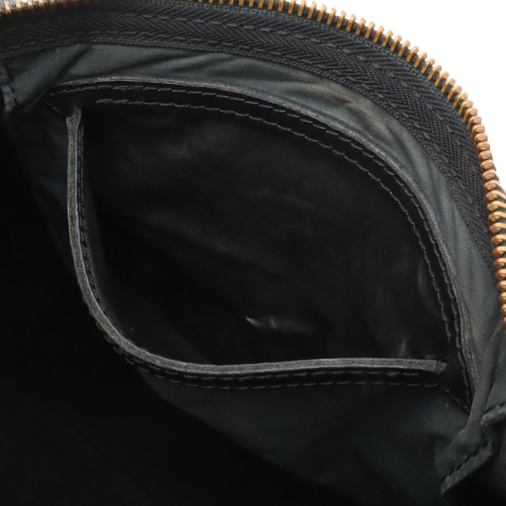 Louis Vuitton Epi Speedy 25 Mini Boston Bag Leather Noir Black Gold — view 7
