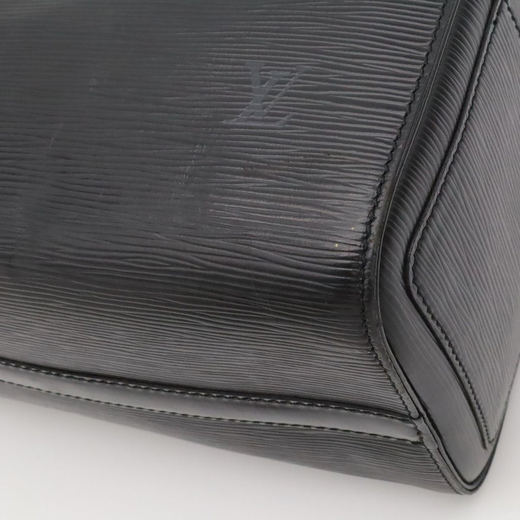 Louis Vuitton Epi Speedy 25 Mini Boston Bag Leather Noir Black Gold — view 3