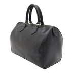 Louis Vuitton Epi Speedy 25 Mini Boston Bag Leather Noir Black Gold — view 2