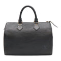 Louis Vuitton Epi Speedy 25 Mini Boston Bag Leather Noir Black Gold