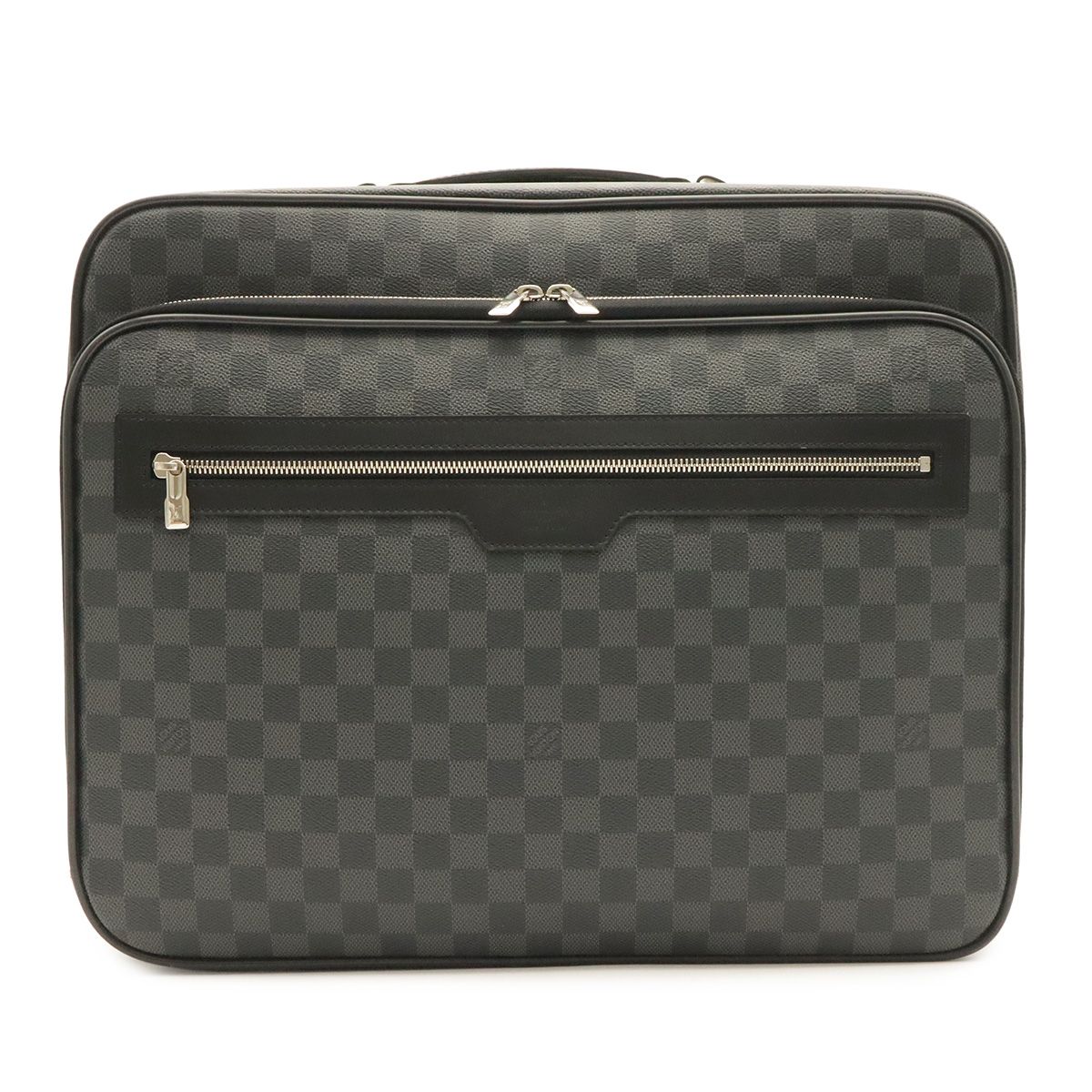 Louis Vuitton Damier Graphite Pilot Case Travel Bag Trolley