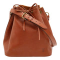 Louis Vuitton Epi Petit Noe Drawstring Shoulder Bag Kenya Brown
