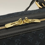 Louis Vuitton Monogram Mini Louise Boston Bag Canvas Blue — view 6