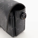 Louis Vuitton Monogram Eclipse Montsouris Wearable Wallet Shoulder Bag Waist — view 5