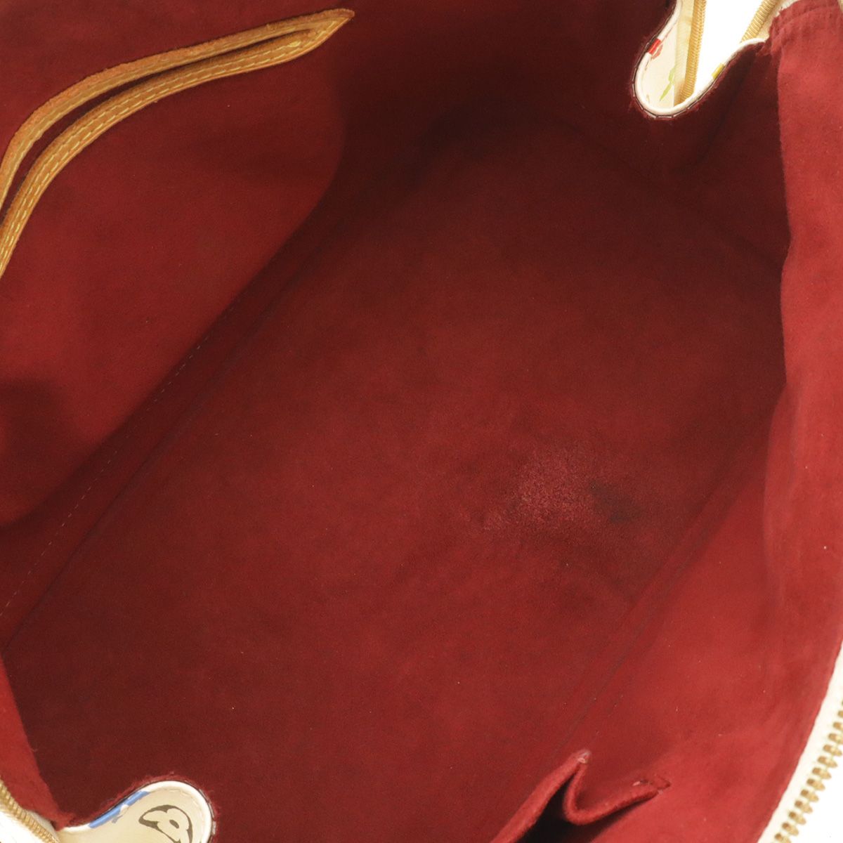 Louis Vuitton Monogram Multicolor Alma Handbag Blanc White — view 8