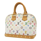 Louis Vuitton Monogram Multicolor Alma Handbag Blanc White — view 2